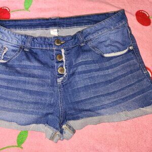 No Boundaries denim shorts (juniors)